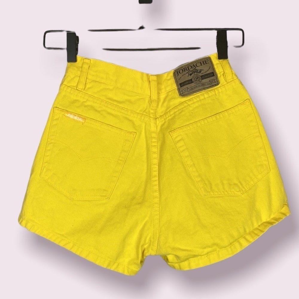 Vintage Jordache yellow shorts